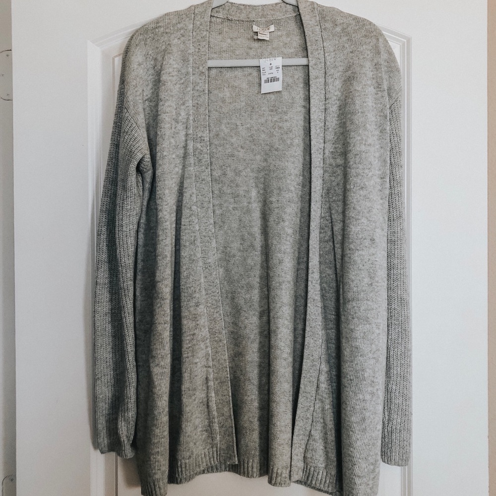 J. Crew Small Grey Cardigan